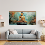 Elegant Buddha Landscape Canvas Wall Décor