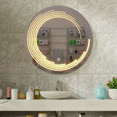 Beautiful Modern Design Dreamy Illusion Led Bathroom Mirror