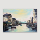 City of Canals Framed Wall Art