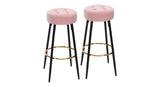 Pink Color Ceazar Counter Stool