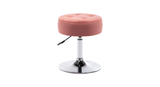 Pink Color Deria Vanity Stool