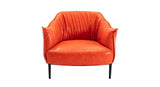 Orange Almeda Accent Chair