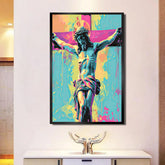 Beautiful Jesus Portrait Aesthetic Wall Paintings & Arts
