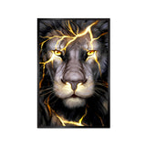 Beautiful Light Lion Aesthetic Wall Paintings & Arts