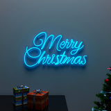 Merry Christmas Text LED Neon Light (Available in Multiple Colors)