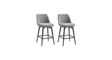 Grey Color Mccain Bar Stool