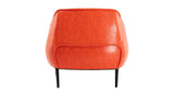 Orange Almeda Accent Chair