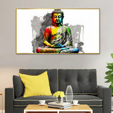Watercolour Buddha Canvas Paintings