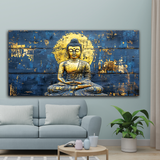 Spiritual Wall Art Featuring Gautam Buddha Landscapes
