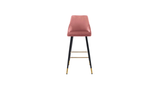 Pink Color Davan Bar Stool