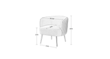 Blue Leiser Accent Chair