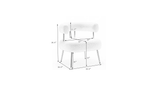 Orange Bonnita Accent Chair