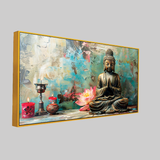 Peaceful Buddha Canvas Art for Modern Homes
