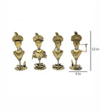 Musician man Set Of 4 table decor