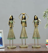 Narega lady Figurine Set Of 3 table decor