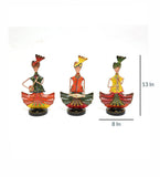 Punjabi Human Figurine Set Of 3 table decor
