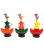 Punjabi Human Figurine Set Of 3 table decor