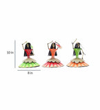 Musician Dolls Figurines Inset of 3 table decor
