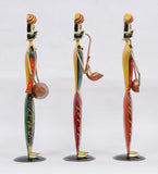 Musician Rajasthani Human Figurine, Set of 3 table decor