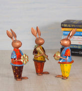 Rabbit Set Of 3 table decor
