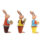 Rabbit Set Of 3 table decor