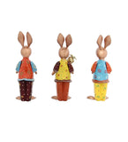 Rabbit Set Of 3 table decor