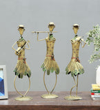 Lady Human Figurine Set Of 3 table decor