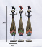 Akera big Figurine In Multicolour table decor