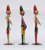 Men Farmer Human Figurine, Set of 3 table decor
