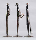 Modern musician Men Human Figurine, Set of 3 table decor
