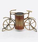 Cycle Pen Holder In Copper table decor