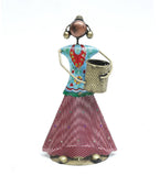 Doll with Basket table decor
