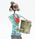 Doll with Basket table decor