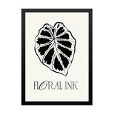 Botanical Art Prints Leaf Wall Decorative Photo Frame for Home and Office