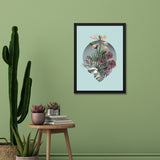 Beautiful Botanical Floral Framed Wall Art Painting