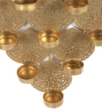 Hanging 9 Leaf Tealight Holder