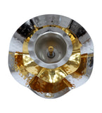Gold & Silver Flower Brass Dia