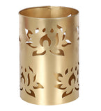 Lotus Etching Votive Tealight Holder Set of 3