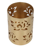 Lotus Etching Votive Tealight Holder Set of 3