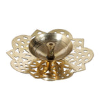 Brass Etching Gold Dia Set of 4