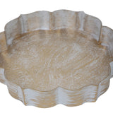 Antique Design White & Gold Urli Tray Set of 3