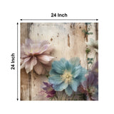 Rustic Floral Vintage Wall Art