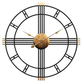 Metal Iron Work Wall Clock