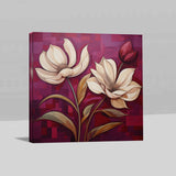 Feminine Touch Elegant Flower Wall Art