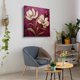 Feminine Touch Elegant Flower Wall Art