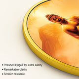 Gautam Buddha Round Wall Painting for Décor