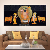 Divine Shrinathji Pichwai Art Canvas wall Painting