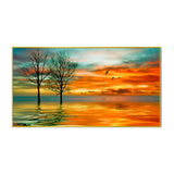 Sunset Scenery Canvas Painting