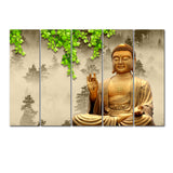 Meditating Buddha Stretched Canvas Painting