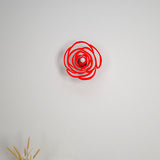 Enchanting Red Rose Shadow Lamp